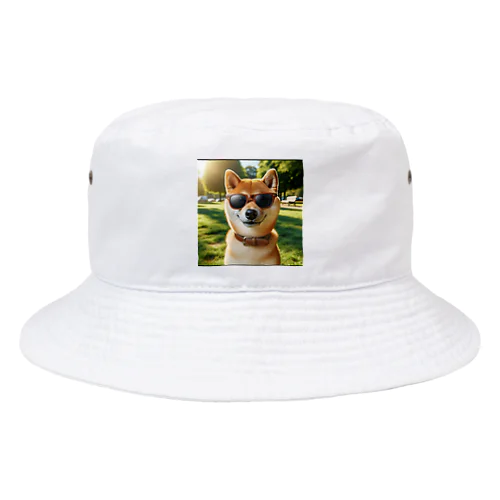 グラサン柴 Bucket Hat