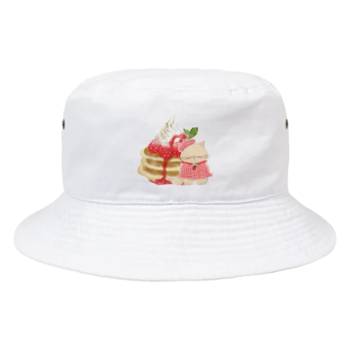 プーミーちゃんといちごのパンケーキ Bucket Hat