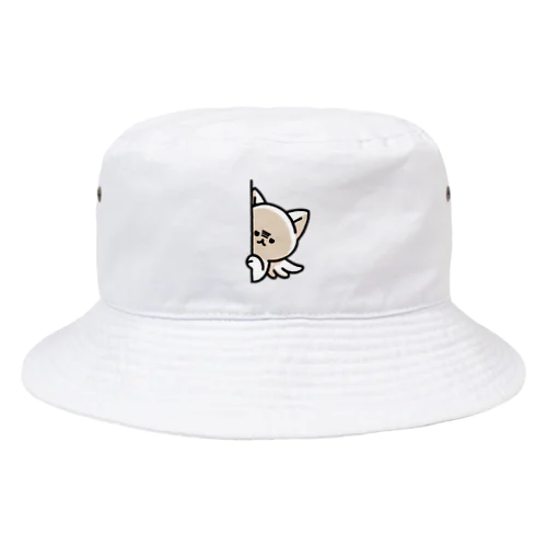 じっと見つめるねこ Bucket Hat