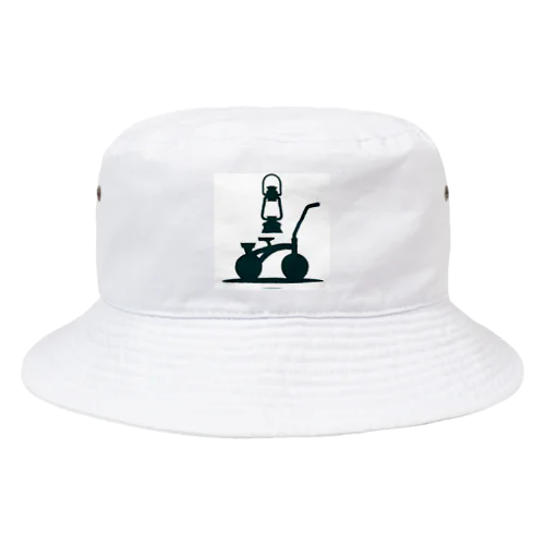 レトロリーフ Bucket Hat