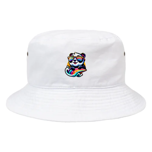 サーフパンダ_Blue SHORELINE Bucket Hat