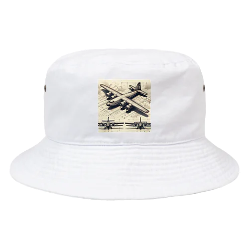 架空の航空機 Bucket Hat