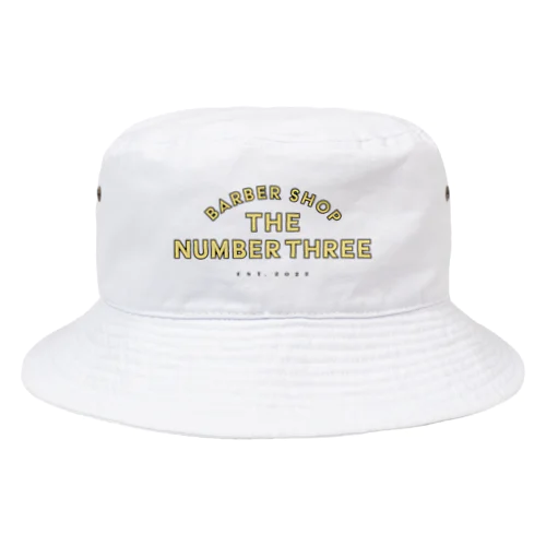 barber shop the number three apparel line Bucket Hat