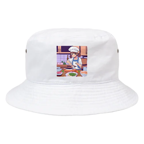 クッキングガール Bucket Hat