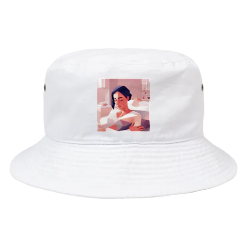 マッサージを受けている美人 Bucket Hat