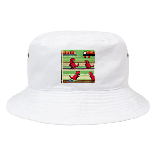 ティラノサウルス3 Bucket Hat