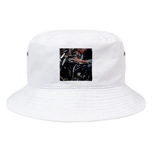 バイク整備 Bucket Hat