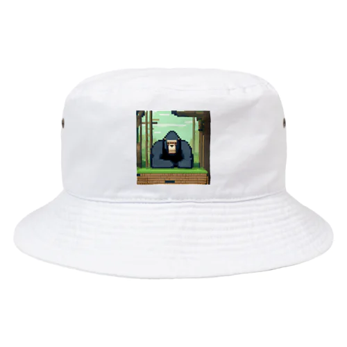 考えるゴリラ🦍 Bucket Hat