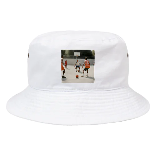 サッカーバスケ Bucket Hat