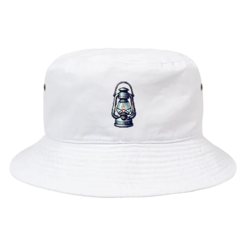 ドット絵のオイルランタン Bucket Hat