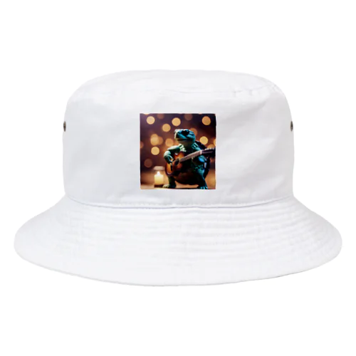 ギター好きな亀たん Bucket Hat