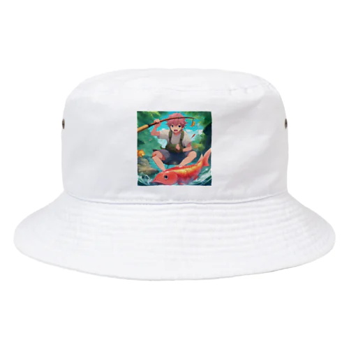 釣り好き男子 Bucket Hat