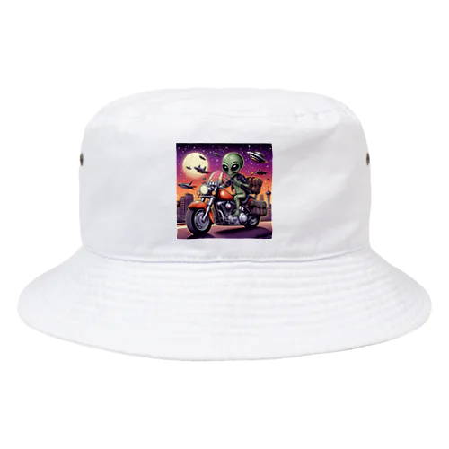 バイク宇宙人2 Bucket Hat