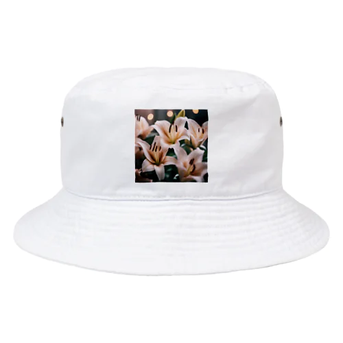 ヒメユリの優雅な花弁 Bucket Hat