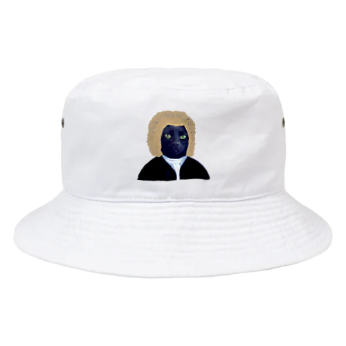 大作曲家になった黒猫BIBI Bucket Hat