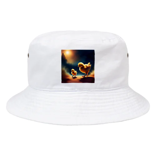 兄弟のひよこ Bucket Hat