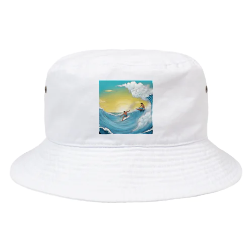 ハワイ　サーフィン Bucket Hat