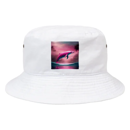 アマゾンリバードルフィン Bucket Hat