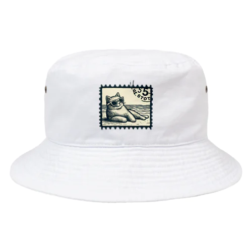 キメる猫 Bucket Hat