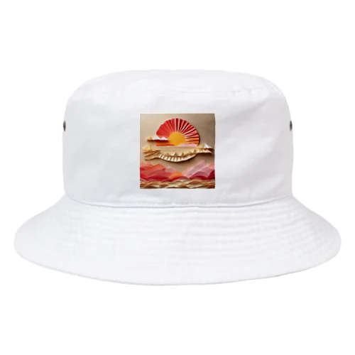 美ら島のサンライズ Bucket Hat