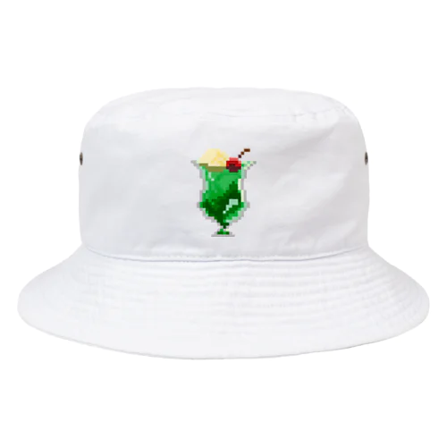 ドットクリームソーダ(メロン) Bucket Hat