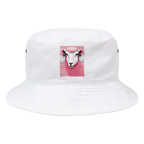 funky pink Bucket Hat