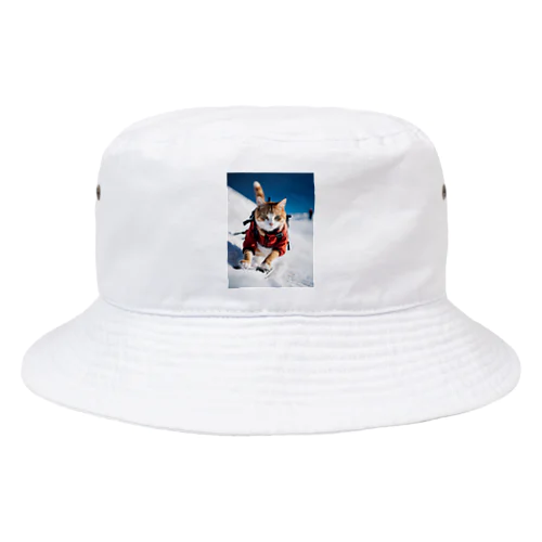 雪猫 Bucket Hat