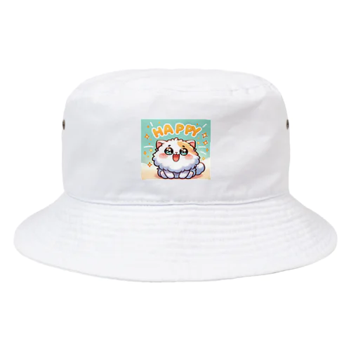 ハッピーネコさん Bucket Hat