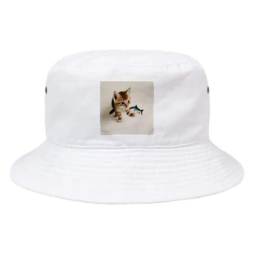 子猫のくーちゃん🐈 Bucket Hat