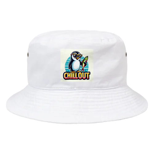 かっこいいペンギン Bucket Hat