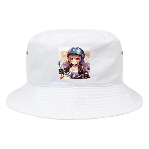 バイク女子　ばくおん!!系 Bucket Hat