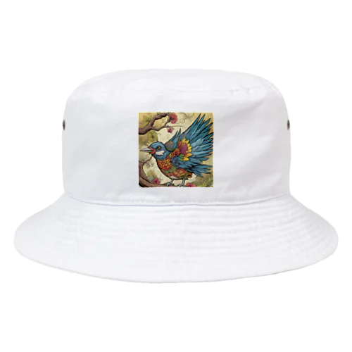 グルグルなカッコウ Bucket Hat