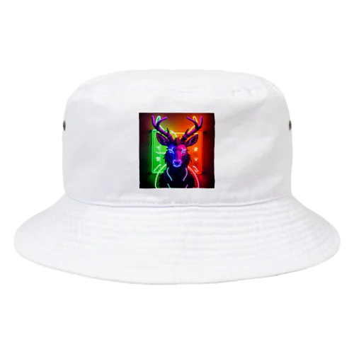 ポップなエゾシカ Bucket Hat