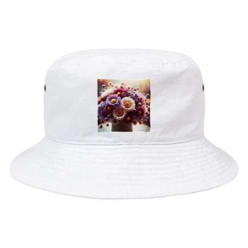 フラワーアレンジメント Bucket Hat