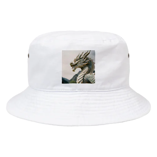 ご利益ありそうな龍 Bucket Hat