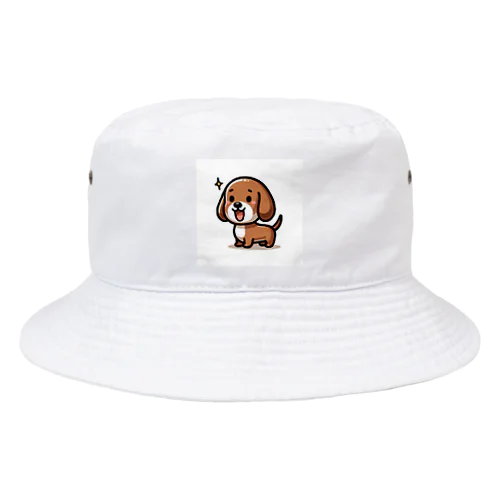 ぶらうんふんど Bucket Hat