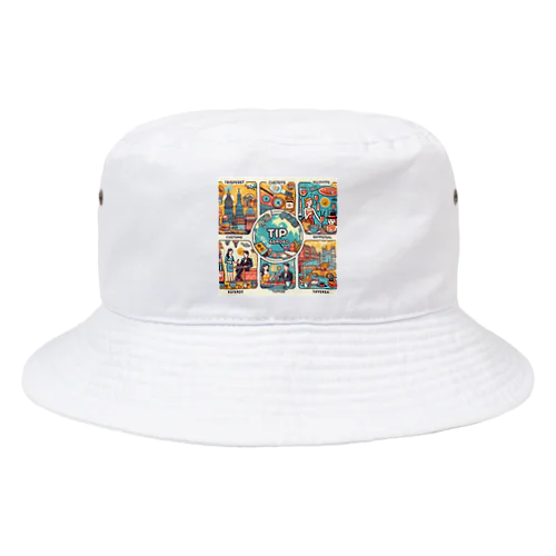 TIP ABROAD Bucket Hat