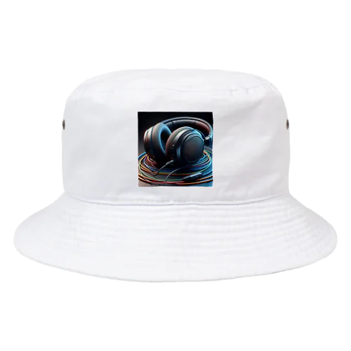 イヤホン Bucket Hat