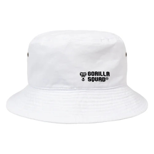 GORILLA SQUAD ロゴ黒 Bucket Hat