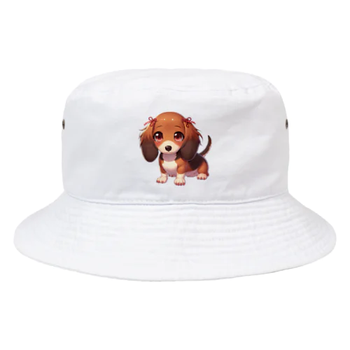 ミニチュアダックス　女の子　アイテム Bucket Hat