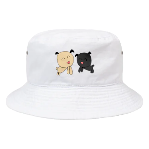 ぱぐちゃん ふたり Bucket Hat