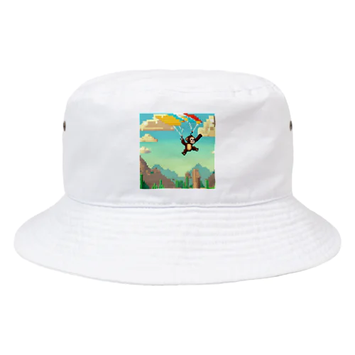 パラグライダーの猿 Bucket Hat