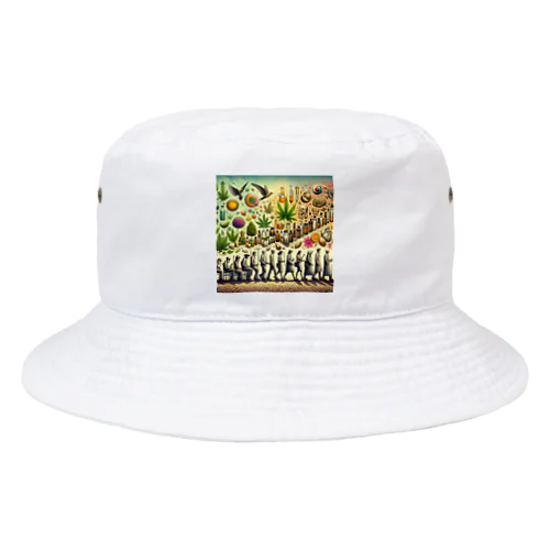 カンナビスグッズ ① Bucket Hat