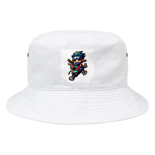 “Digital Ninja” Bucket Hat