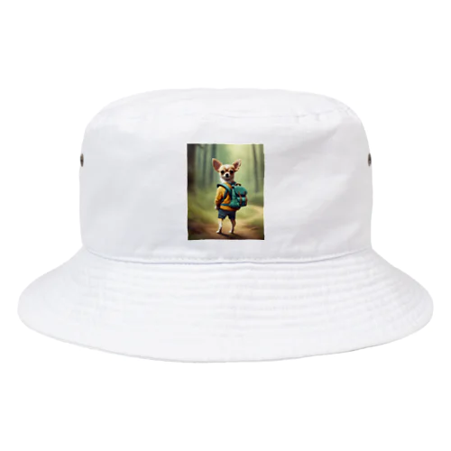 リュックサクチワワ Bucket Hat