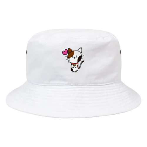 ねこ日和（ぶち猫） Bucket Hat