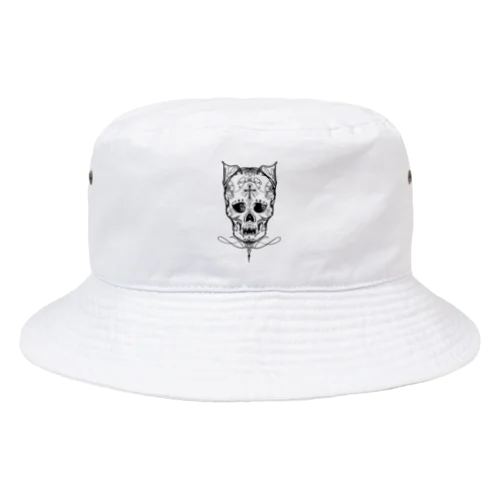 ねこすかる Bucket Hat