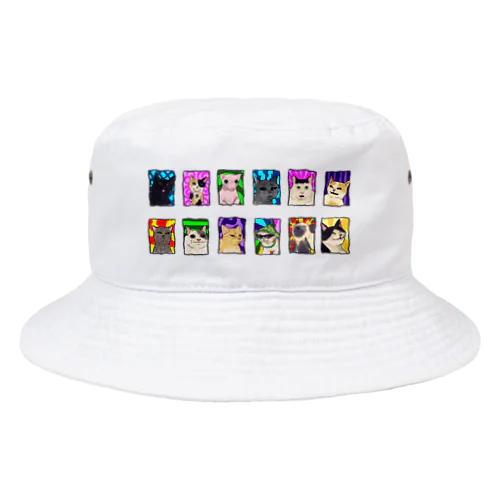 Cats Mood Bucket Hat