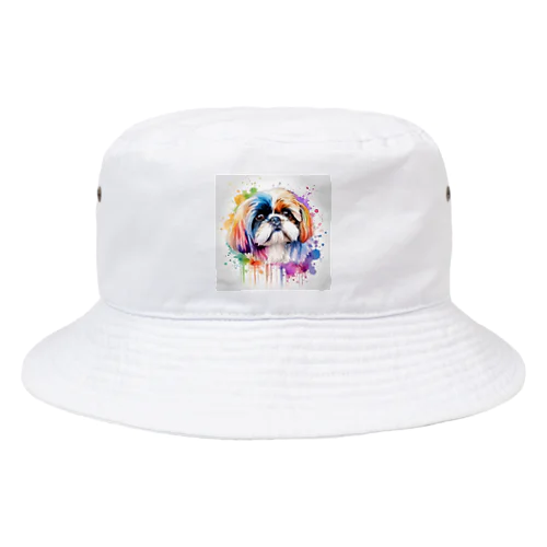 カラフルシーズー Bucket Hat