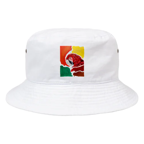 ベニコンゴウインコ Bucket Hat